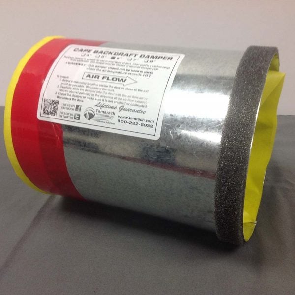 Cape Backdraft Dampers