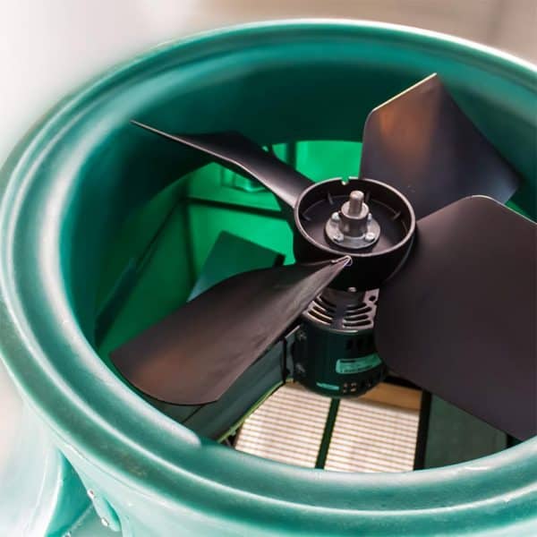 HV3400 2 Speed Whole House Fan With Remote Control