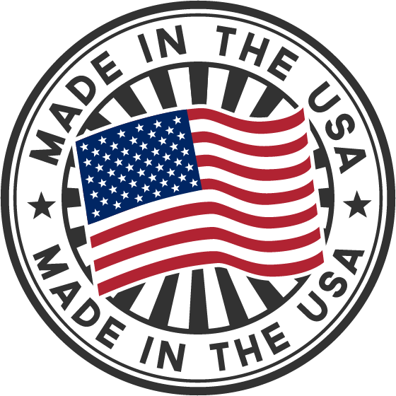 Made in the USA Button