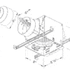 Delta BreezElite ELT80-110DLED Bathroom Exhaust Fan housing duct drawing