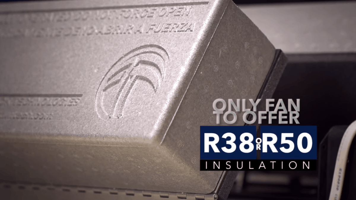 HV1600 R38 Whole House Attic Fan or R50 Insulation Option Image