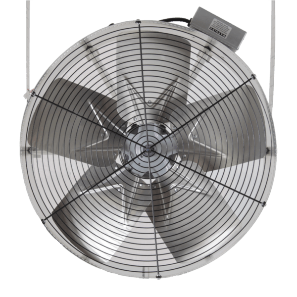 24 inch diameter Fan Motor Image Front Facing