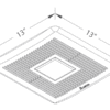 Delta BreezeSlim SLM50-110LED-C