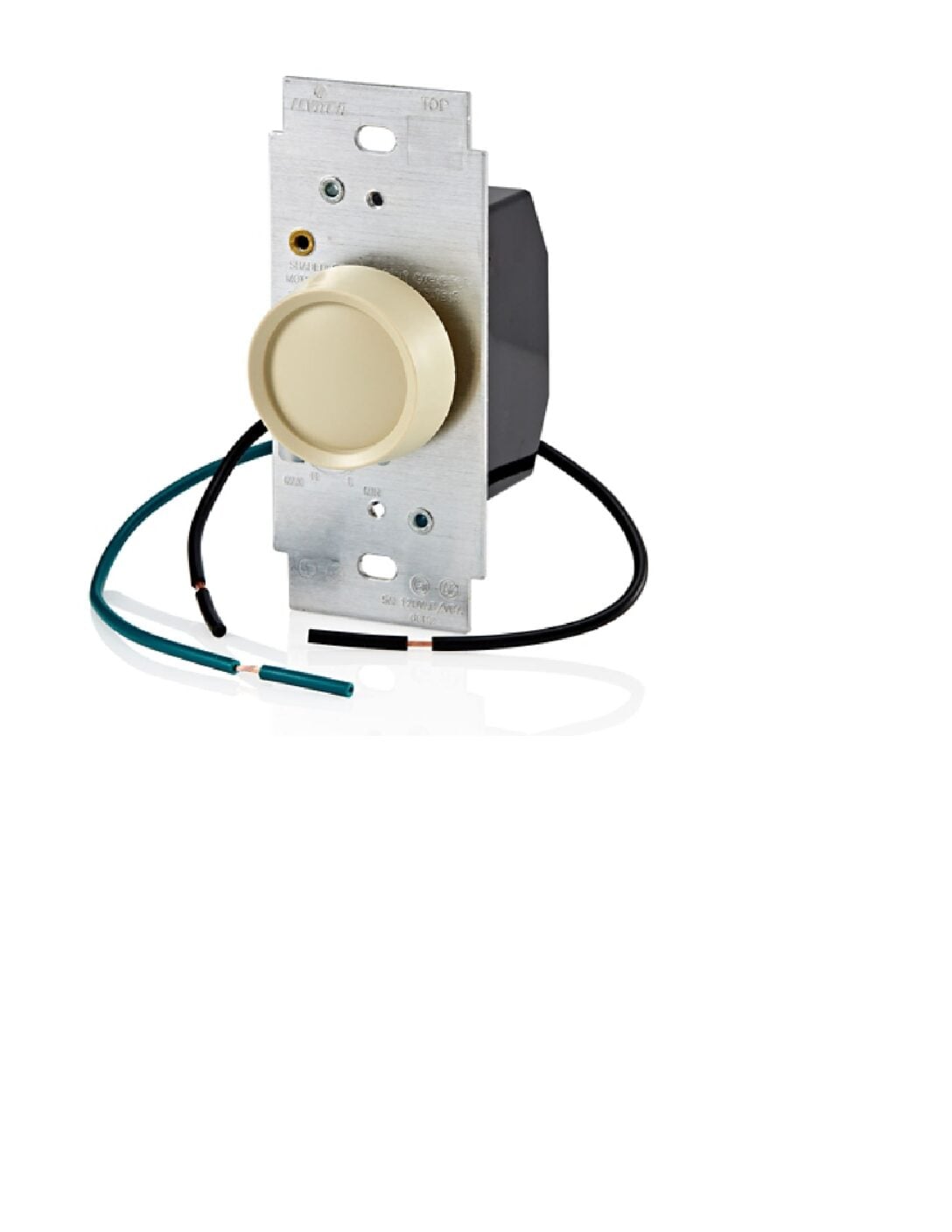 Leviton Rotary Fan Speed Control Switch, 5A, Full Range, Single Pole, Ivory
